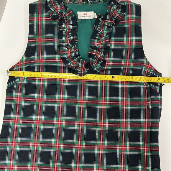 Vineyard Vines Tartan Jumper Dress Size 4 - Picture 7 of 7